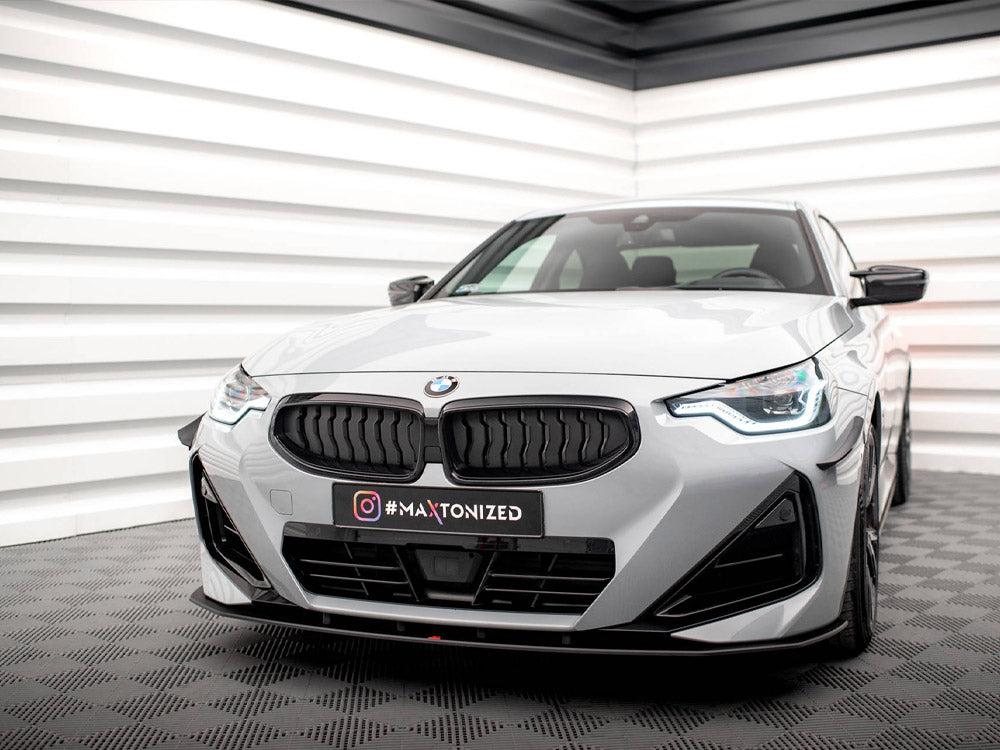 Street PRO Front Splitter BMW 2 Coupe M-Pack / M240i G42 Maxton Design