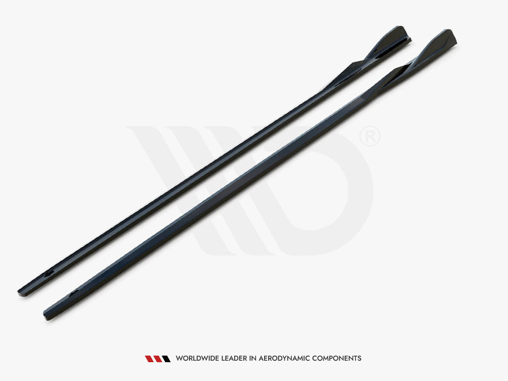 Side Skirts Diffusers V.1 BMW 2 Coupe M-Pack / M240i G42 Maxton Design