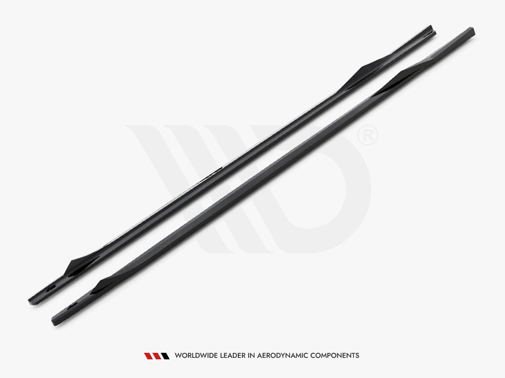 Side Skirts Diffusers V.2 BMW 2 Coupe M-Pack / M240i G42 Maxton Design