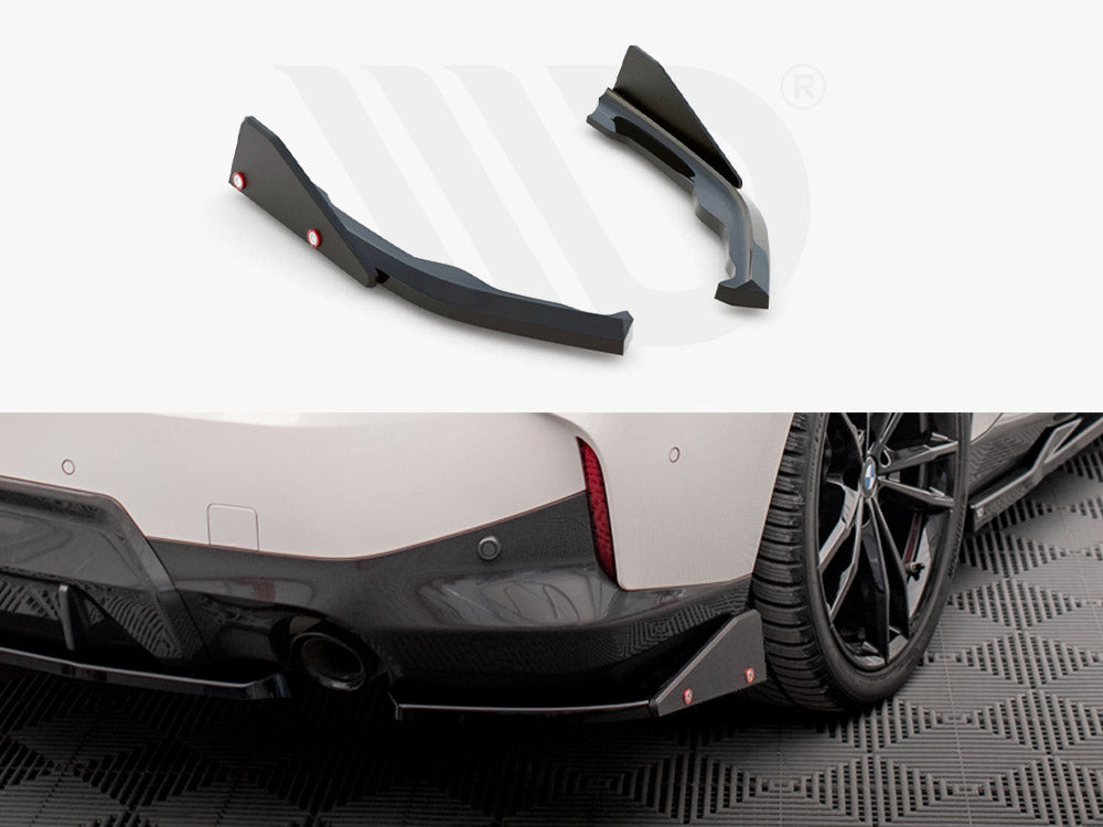 Rear Side Splitters V.2 + Flaps BMW 2 Coupe M-Pack G42 Maxton Design