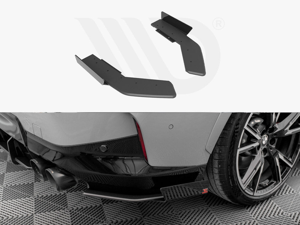 Street Pro Rear Side Splitters + Flaps BMW 2 Coupe M240i G42 Maxton Design