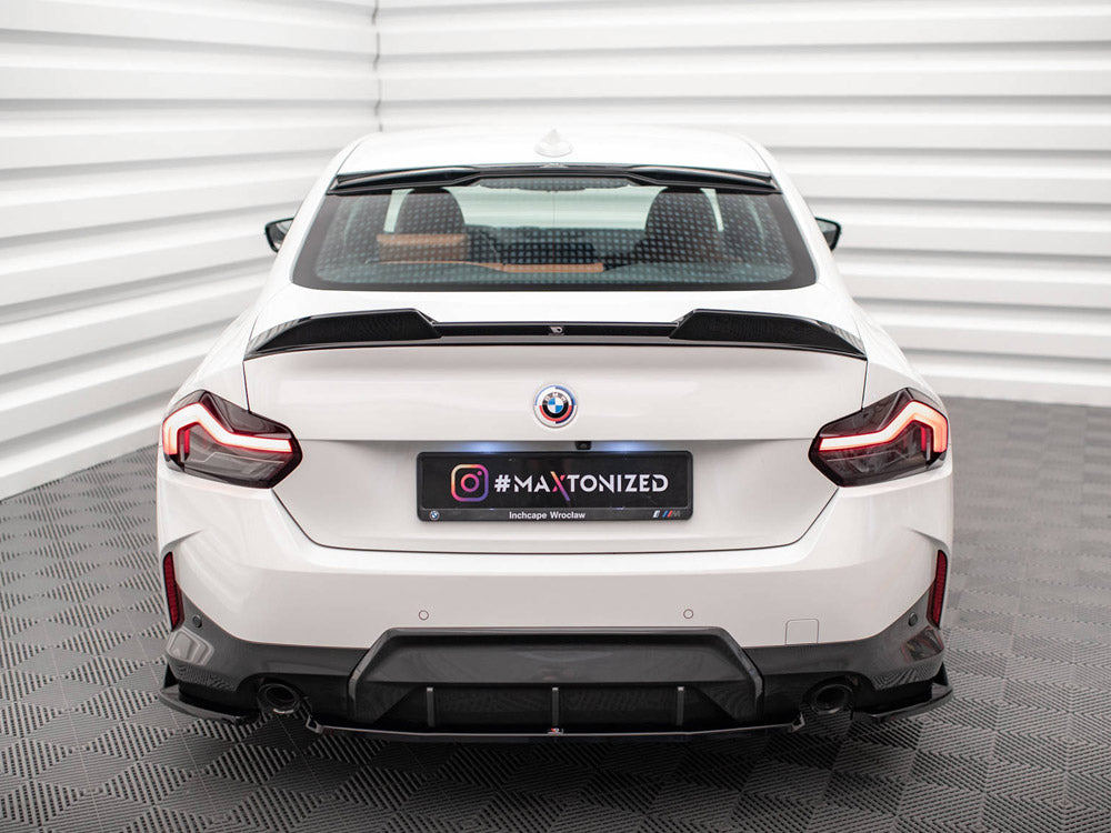 Central Rear Splitter BMW 2 Coupe M-Pack G42 Maxton Design