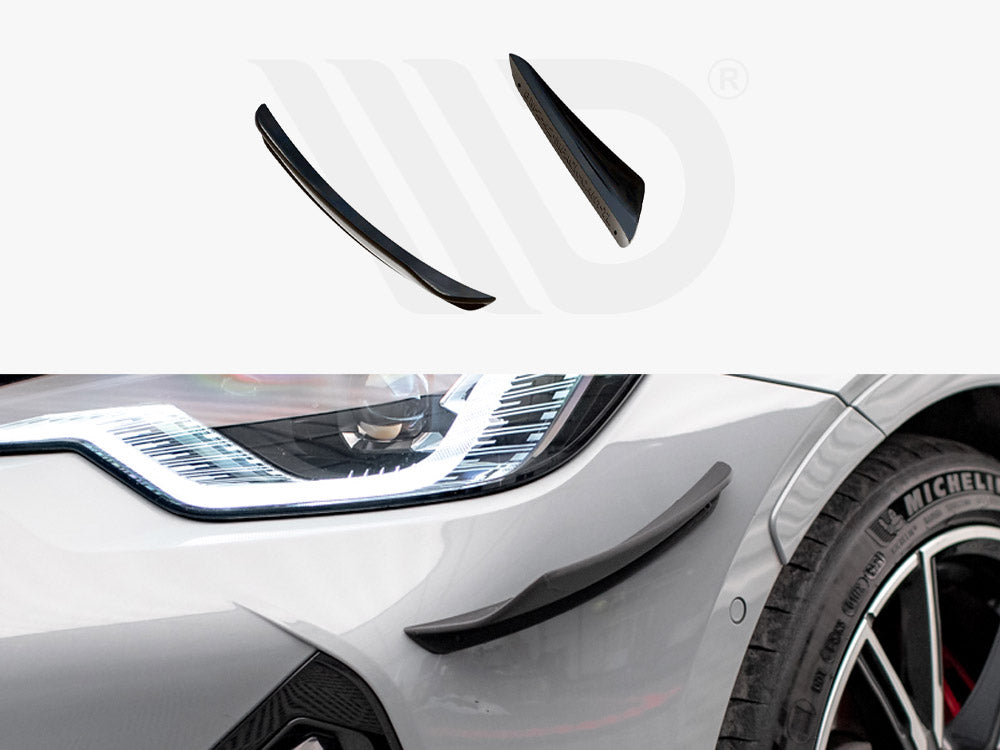 Front Bumper Wings (Canards) BMW 2 Coupe M-Pack / M240i G42 Maxton Design