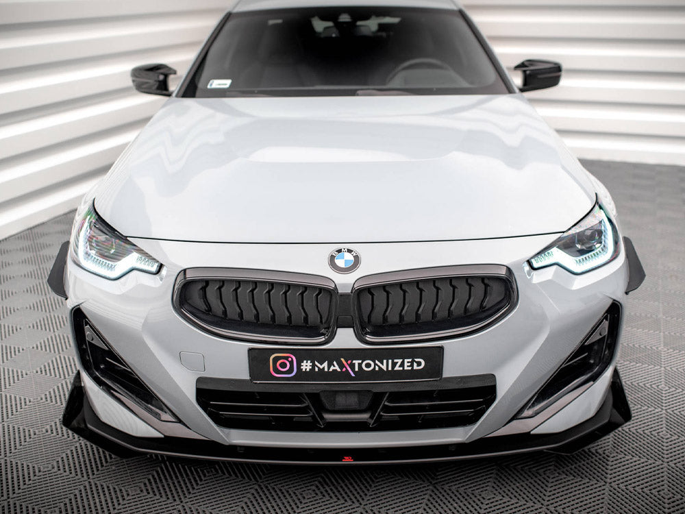 Front Bumper Wings (Canards) BMW 2 Coupe M-Pack / M240i G42 Maxton Design