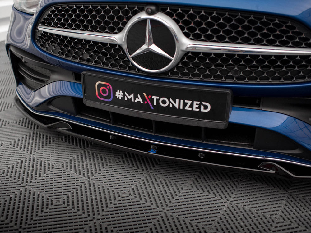 Front Splitter V.1 Mercedes C AMG-Line W206 Maxton Design