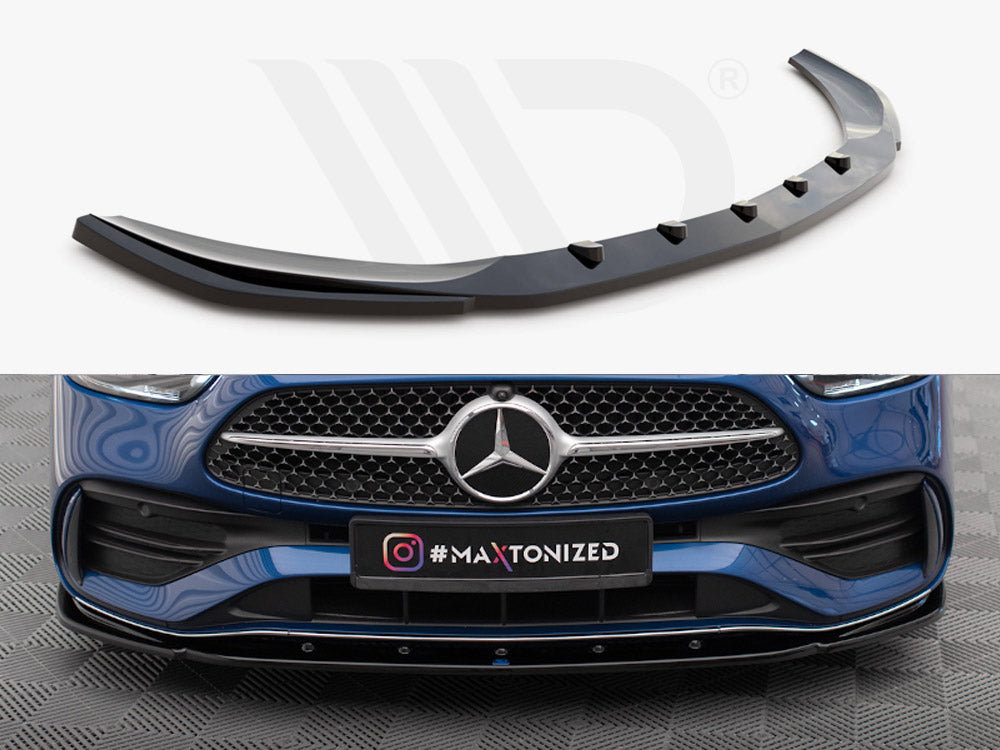 Front Splitter V.2 Mercedes C AMG-Line W206 Maxton Design