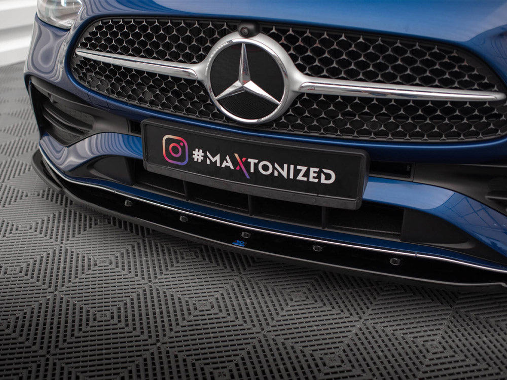 Front Splitter V.2 Mercedes C AMG-Line W206 Maxton Design