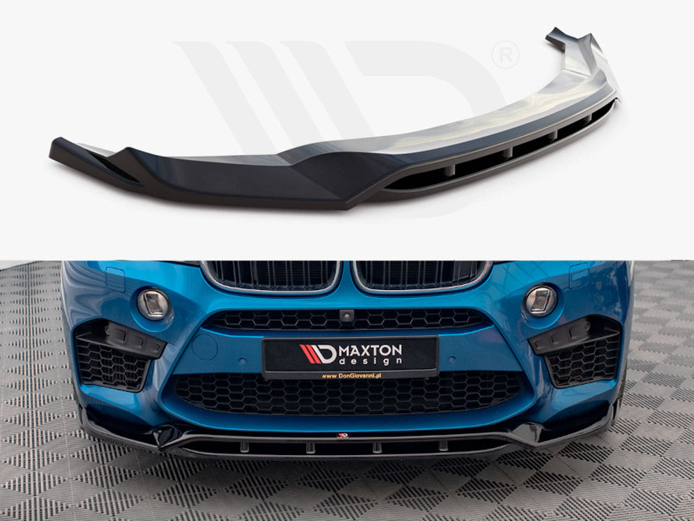 Front Splitter V.3 BMW X5 M F85 / X6 M F86 Maxton Design