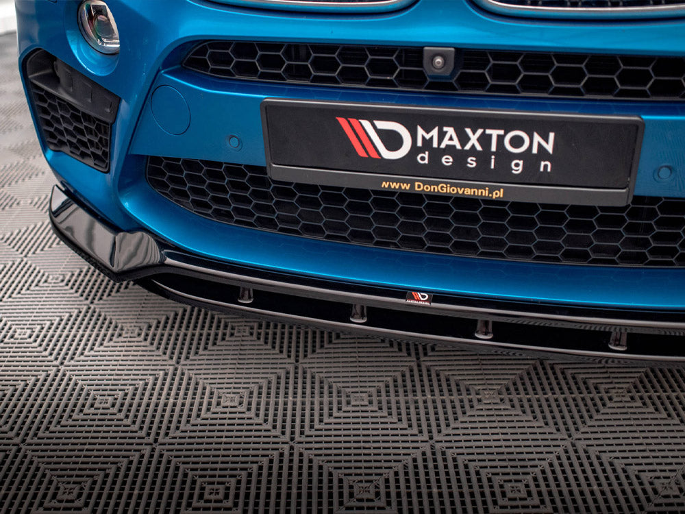 Front Splitter V.3 BMW X5 M F85 / X6 M F86 Maxton Design