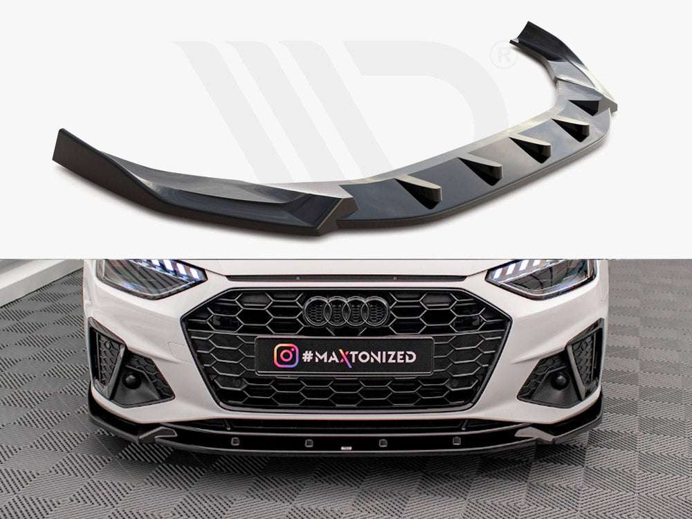 Front Splitter V.1 Audi A4 S-Line / S4 B9 Facelift Maxton Design