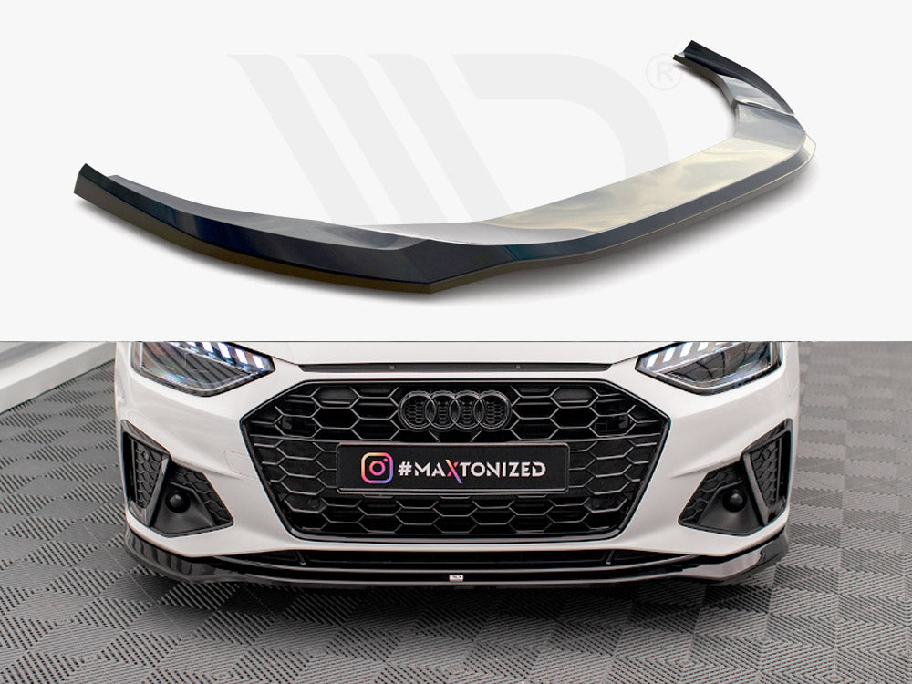 Front Splitter V.2 Audi A4 S-Line / S4 B9 Facelift Maxton Design