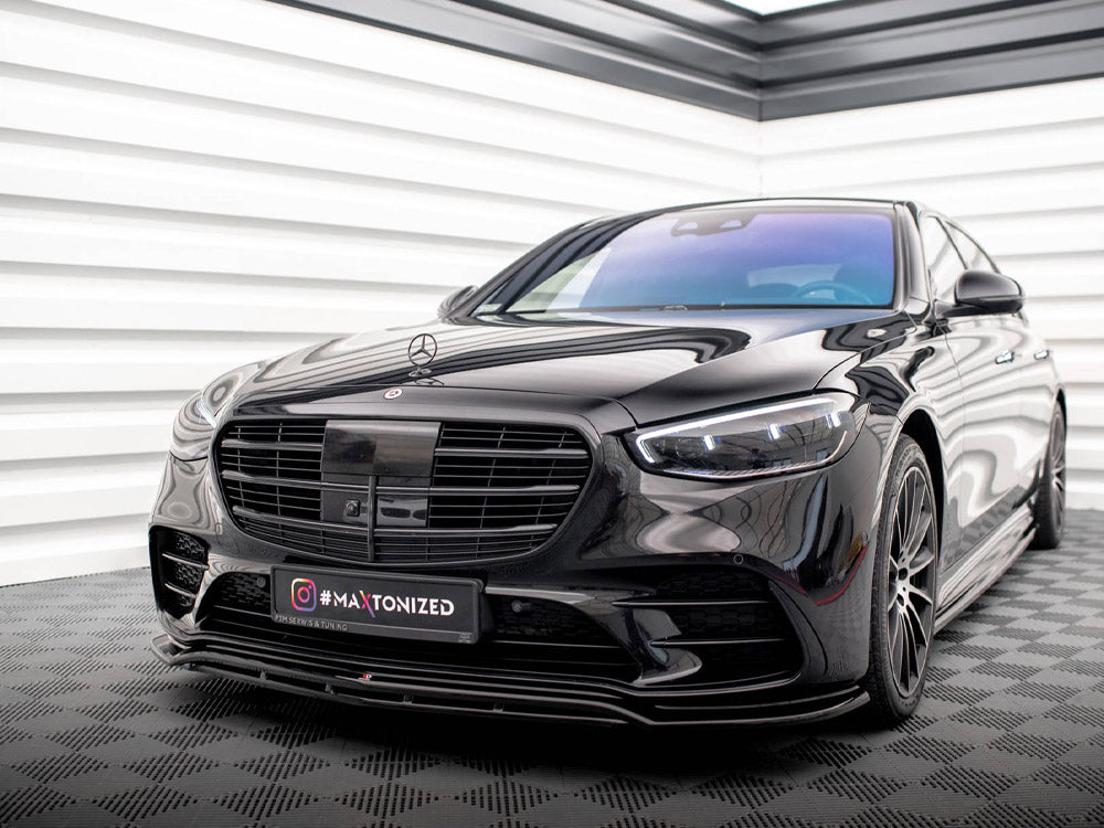 Front Splitter Mercedes S AMG-Line W223 Maxton Design