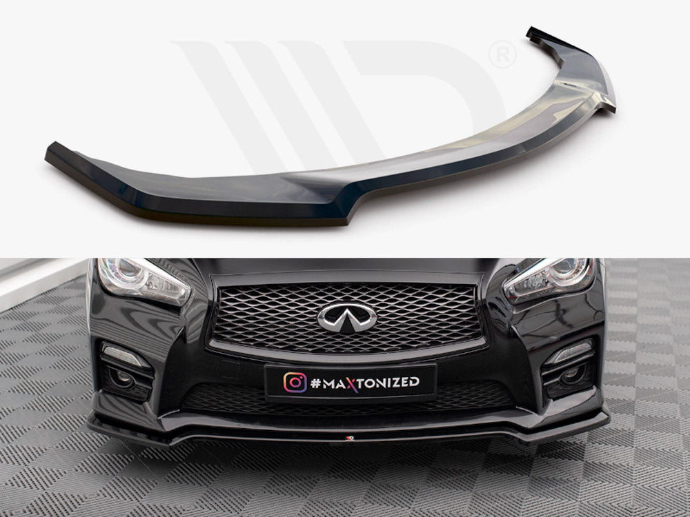 Front Splitter V.1 Infiniti Q50 S Mk1 Maxton Design