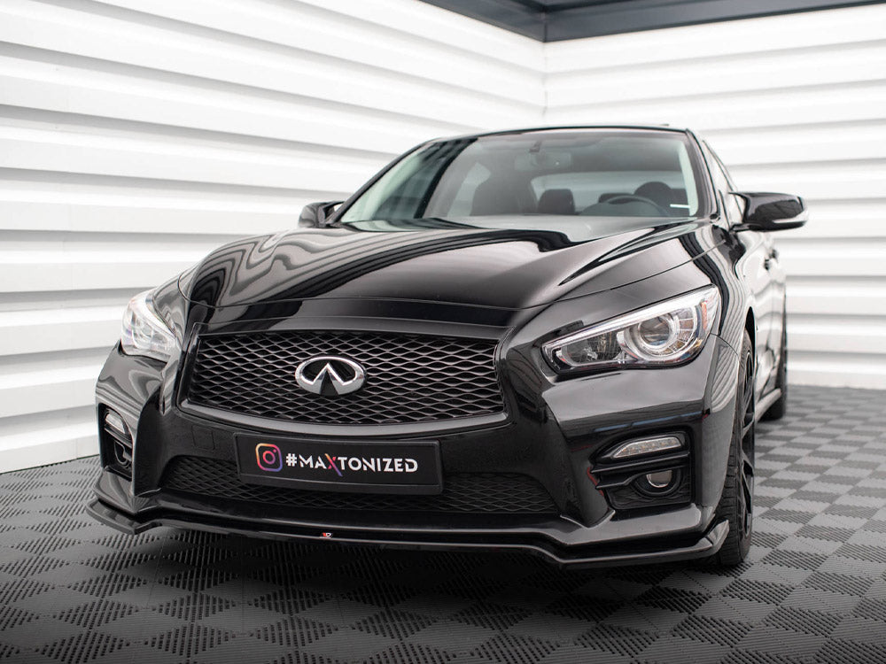 Front Splitter V.1 Infiniti Q50 S Mk1 Maxton Design