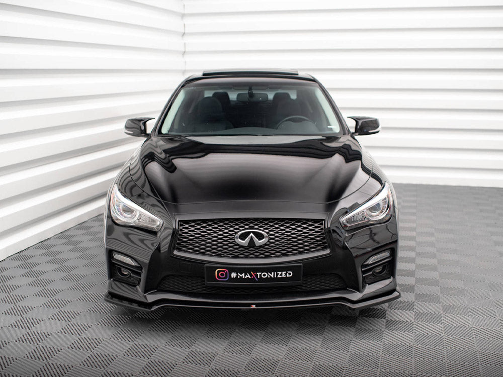 Front Splitter V.1 Infiniti Q50 S Mk1 Maxton Design