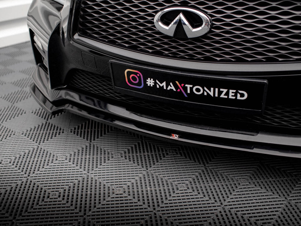 Front Splitter V.1 Infiniti Q50 S Mk1 Maxton Design