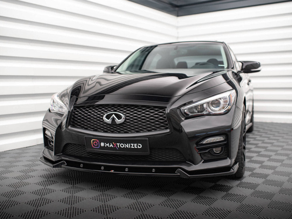 Front Splitter V.2 Infiniti Q50 S Mk1 Maxton Design