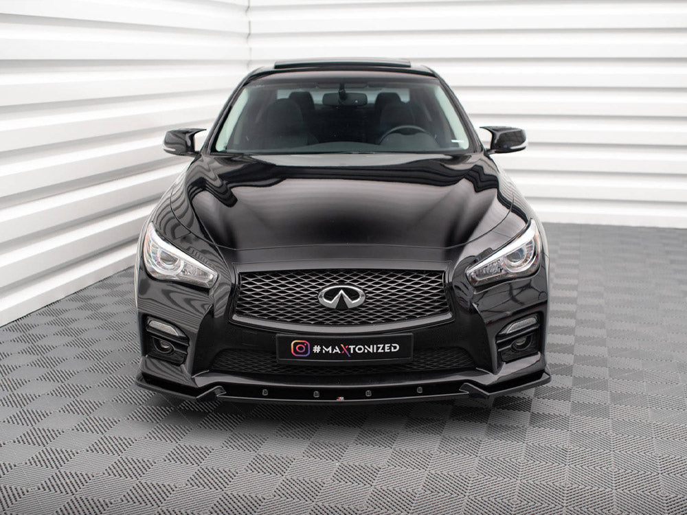 Front Splitter V.2 Infiniti Q50 S Mk1 Maxton Design