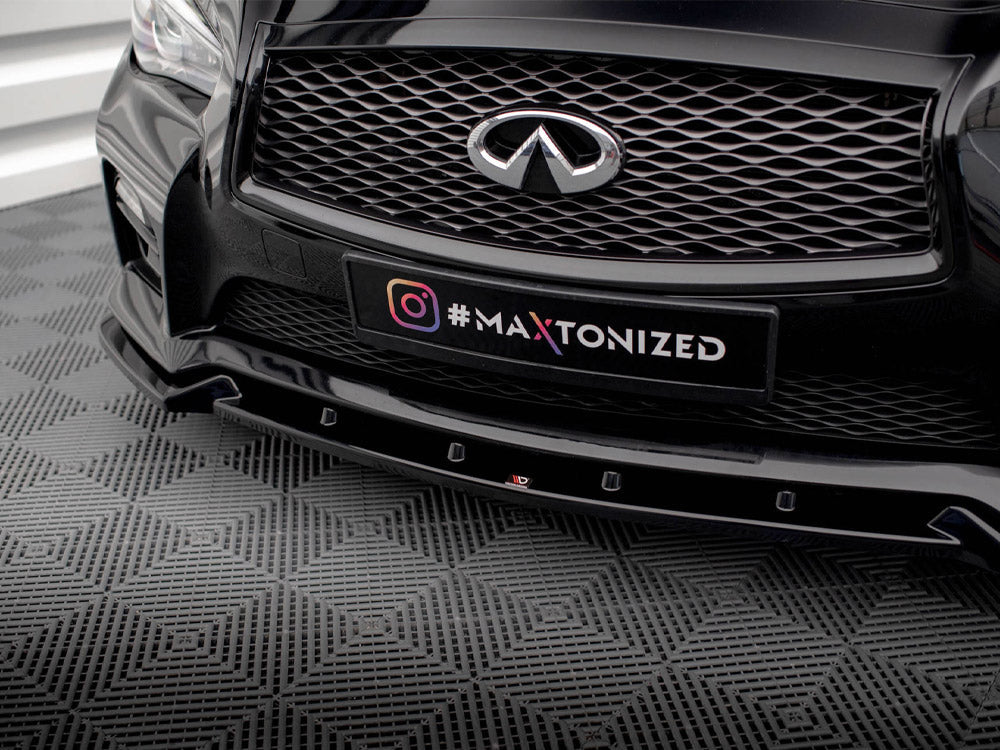 Front Splitter V.2 Infiniti Q50 S Mk1 Maxton Design