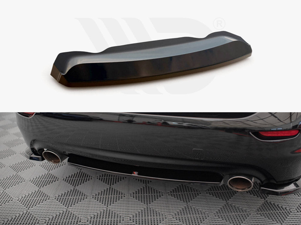 Central Rear Splitter Infiniti Q50 S Mk1 Maxton Design