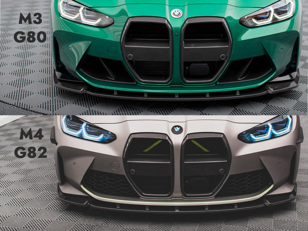 Carbon Fiber Front Splitter V.1 BMW M4 G82 / M3 G80 Maxton Design