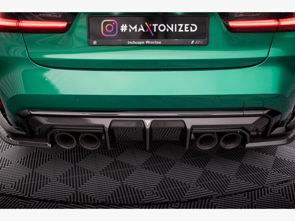 Carbon Fiber Rear Diffuser BMW M4 G82 / M3 G80 Maxton Design