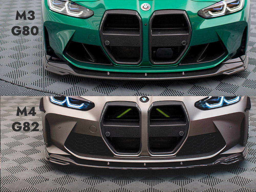 Carbon Fiber Front Splitter V.2 BMW M4 G82 / M3 G80 Maxton Design