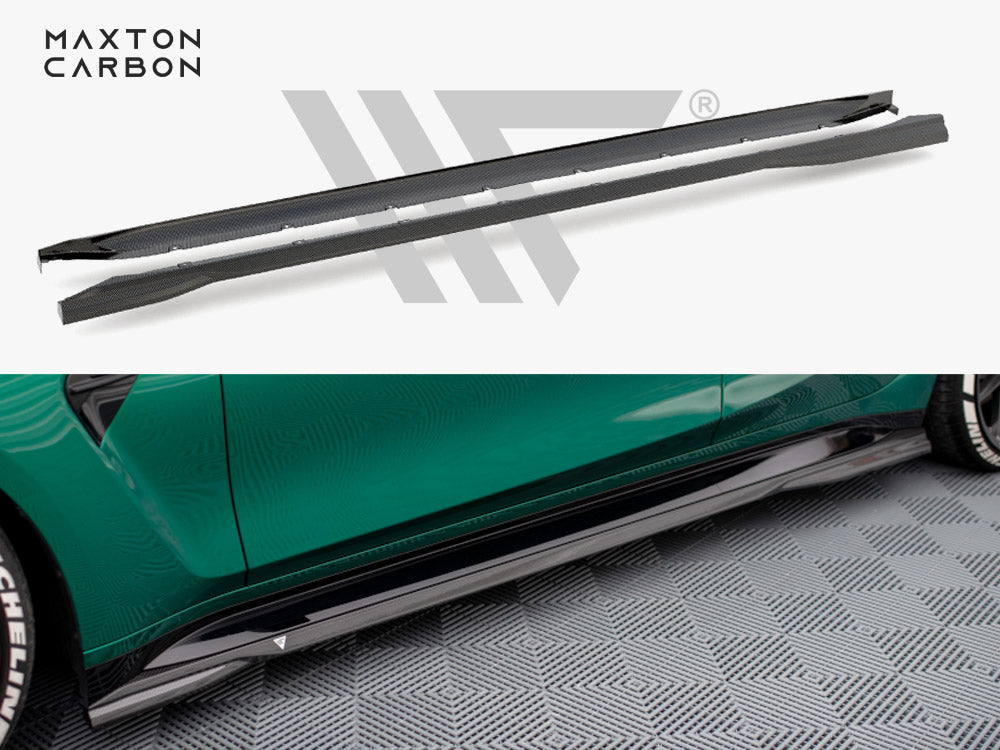 Carbon Fiber Side Skirts BMW M3 G80 Maxton Design