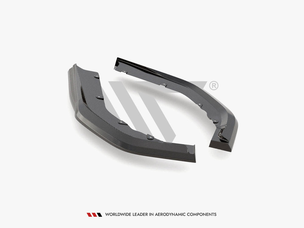 Carbon Fiber Rear Side Splitters BMW M3 G80 Maxton Design