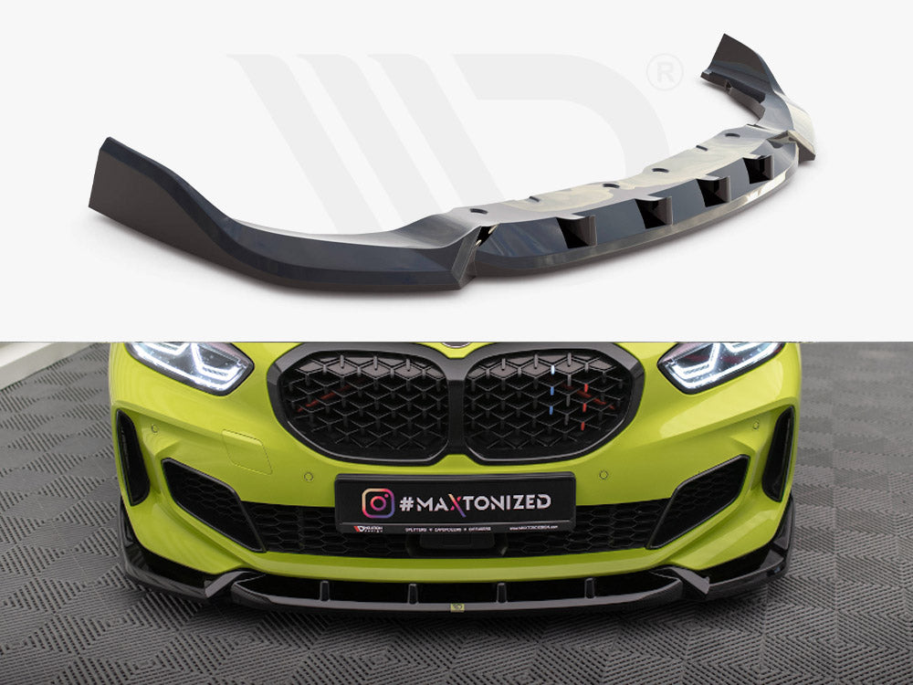 Front Splitter V.7 BMW 1 F40 M-Sport / M135i Maxton Design