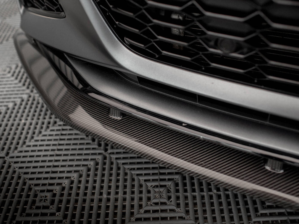 Carbon Fiber Front Splitter Audi RS6 C8 / RS7 C8 Maxton Design