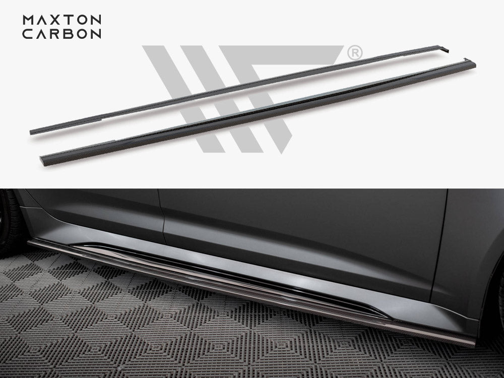 Carbon Fiber Side Skirts Audi RS6 C8 / RS7 C8 Maxton Design