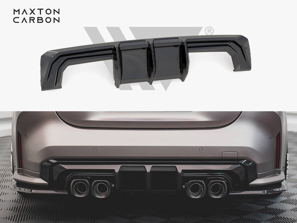 Carbon Fiber Rear Diffuser BMW M4 G82 / M3 G80 Maxton Design