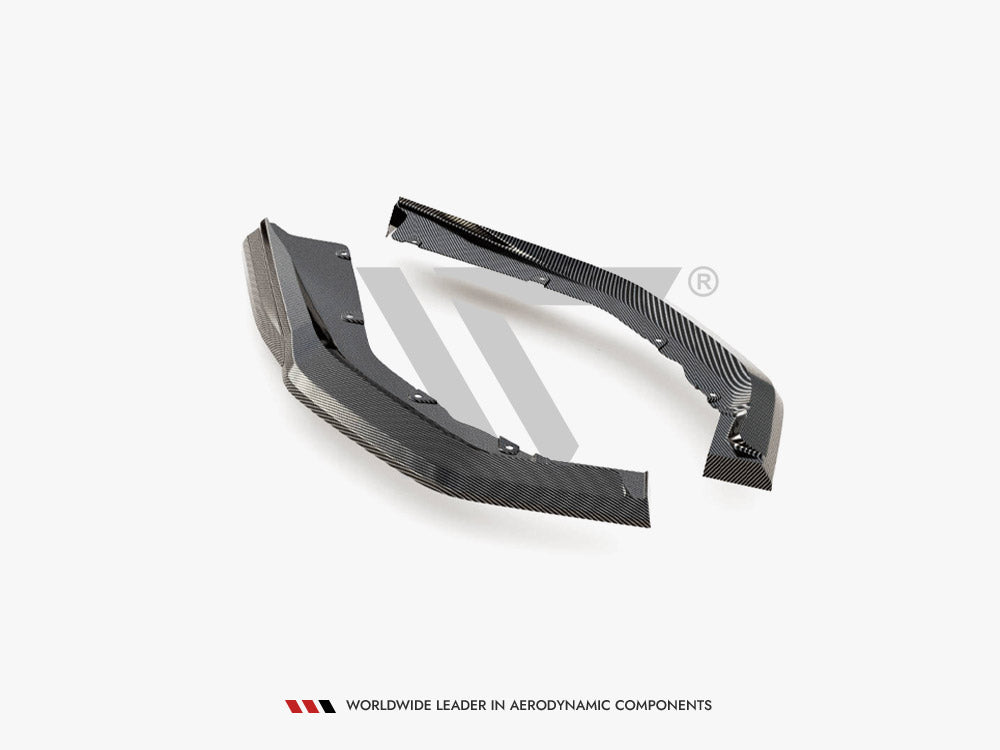 Carbon Fiber Rear Side Splitters BMW M4 G82 Maxton Design