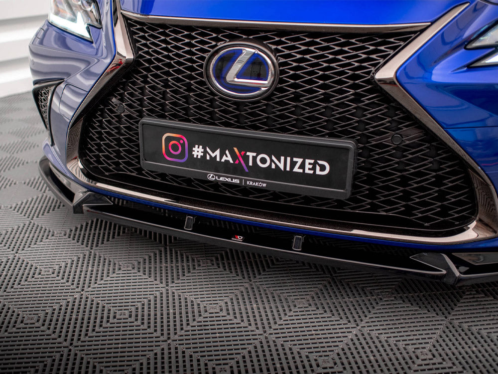 Front Splitter V.2 Lexus ES F Sport Mk7 Maxton Design