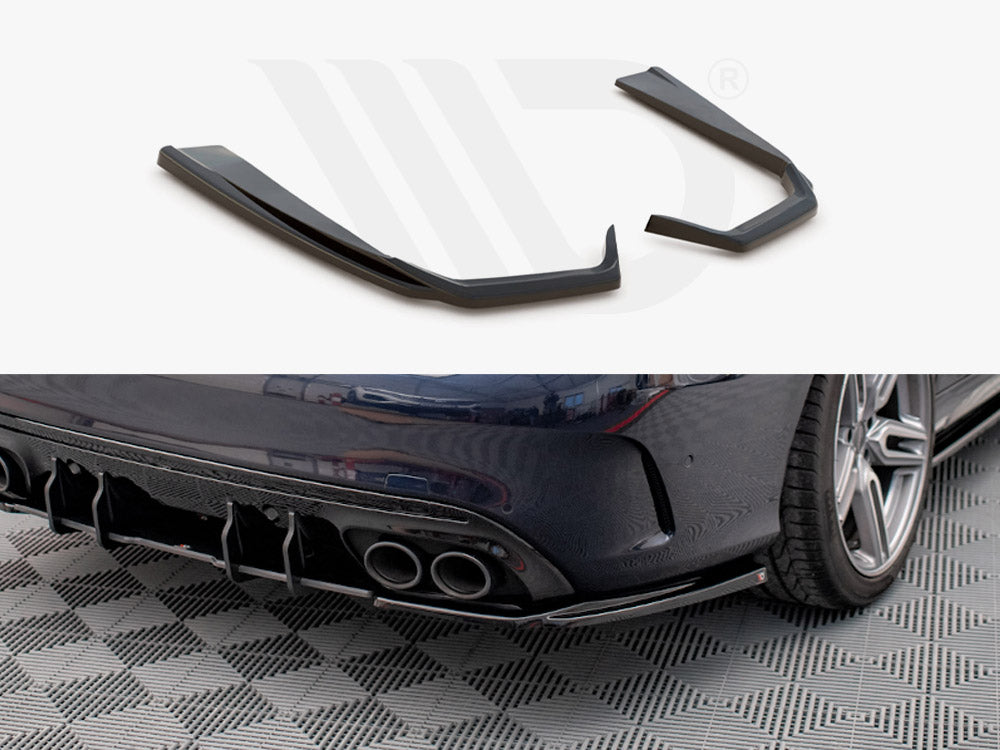 Rear Side Splitters Mercedes AMG C 43 Sedan W205 Facelift Maxton Design