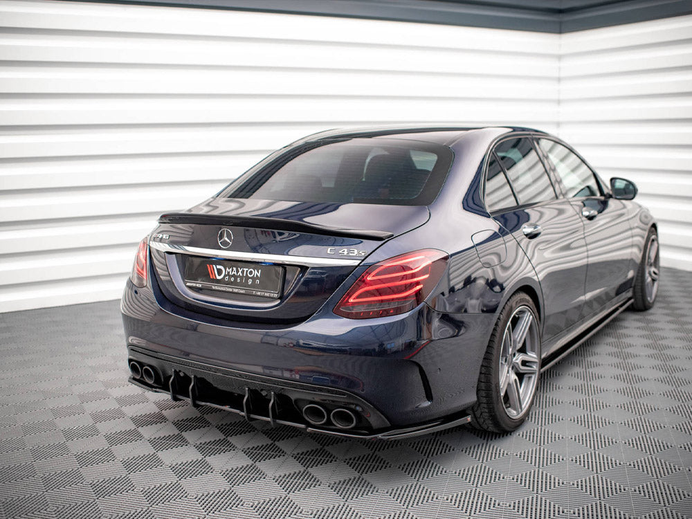 Rear Side Splitters Mercedes AMG C 43 Sedan W205 Facelift Maxton Design