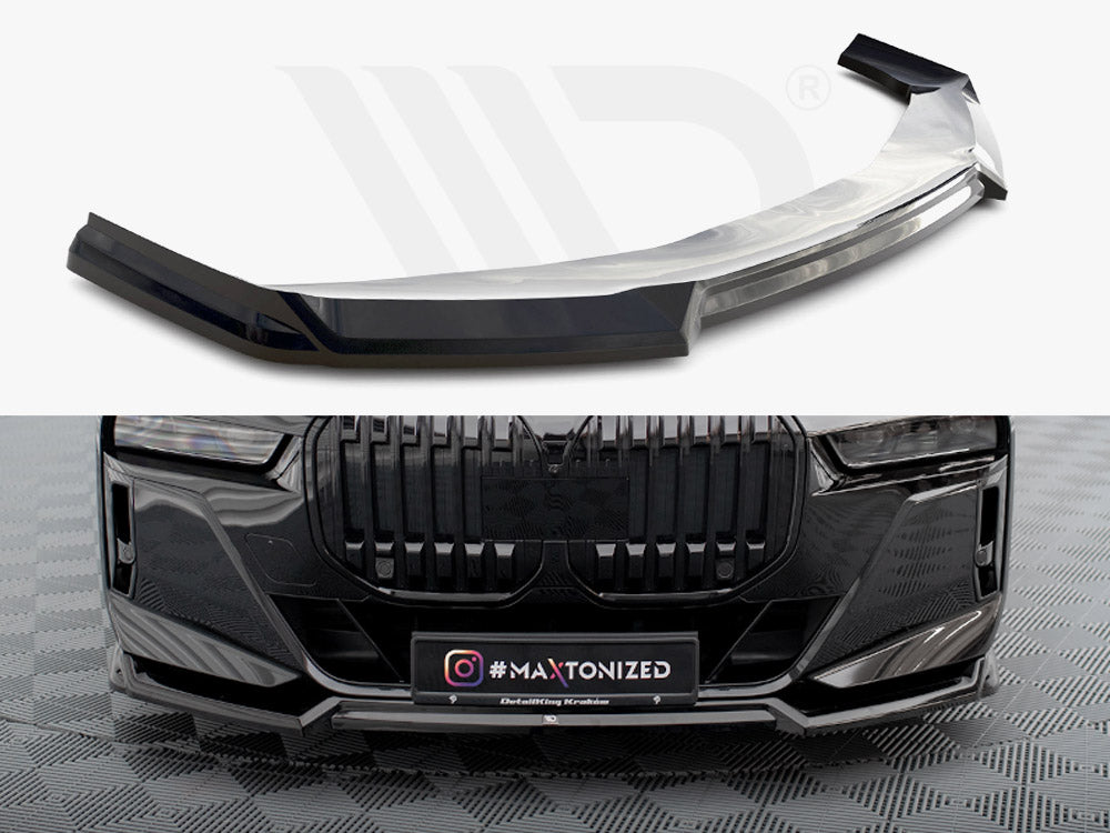 Front Splitter V.3 BMW 7 M-Pack / M760e G70 Maxton Design