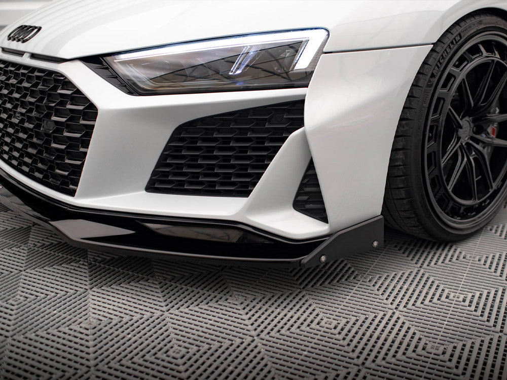 Front Splitter V.3 + Flaps Audi R8 Mk2 Facelift Maxton Design