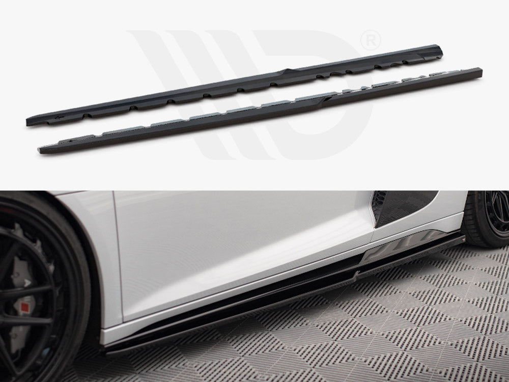 Side Skirts Diffusers V.2 Audi R8 Mk2 Facelift Maxton Design