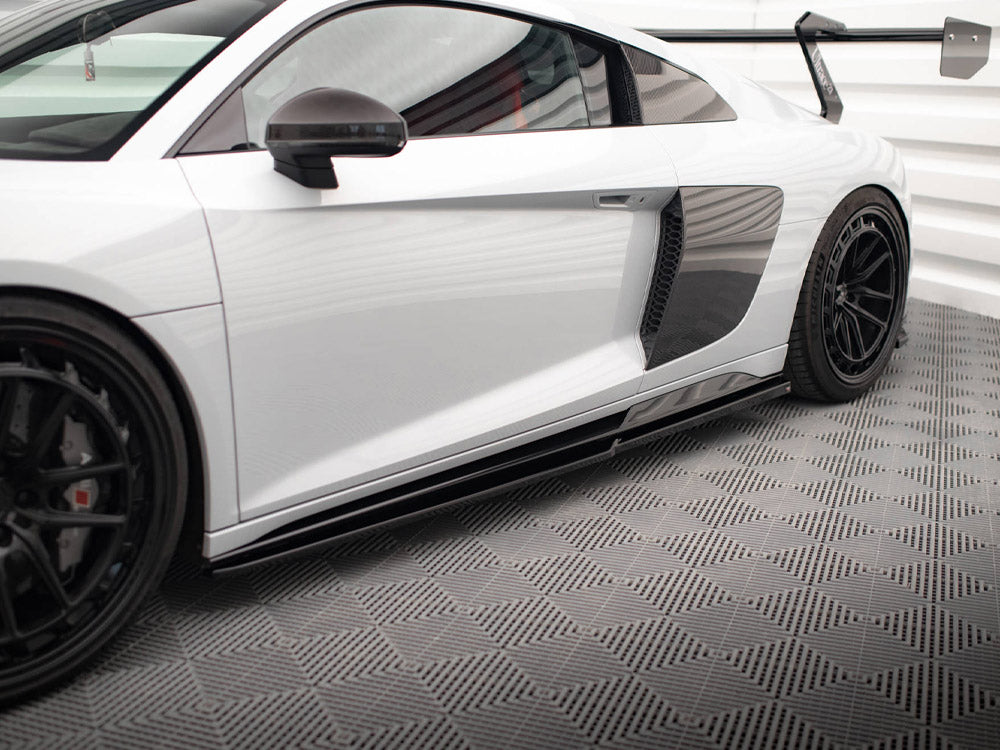 Side Skirts Diffusers V.2 Audi R8 Mk2 Facelift Maxton Design