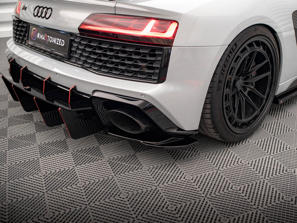 Rear Side Splitters Audi R8 Mk2 Facelift Maxton Design