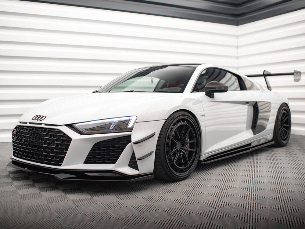 Front Bumper Wings (Canards) Audi R8 Mk2 Facelift Maxton Design