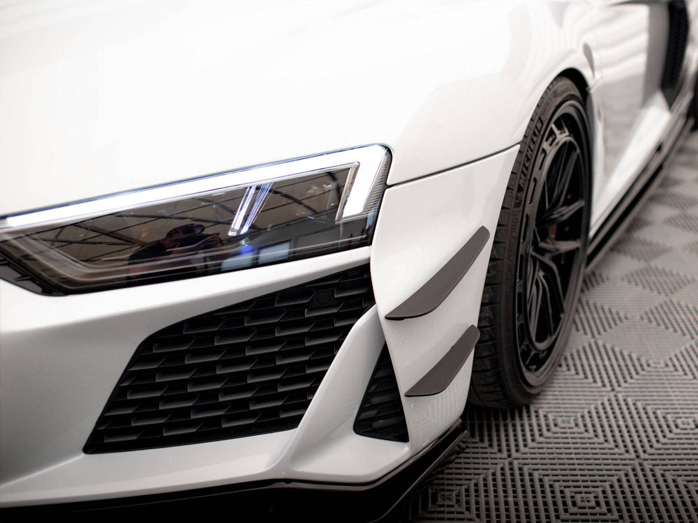 Front Bumper Wings (Canards) Audi R8 Mk2 Facelift Maxton Design