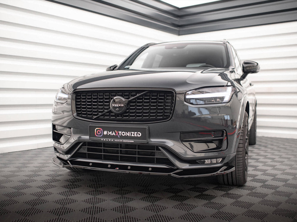 Front Splitter V.1 Volvo XC90 R-Design Mk2 Facelift Maxton Design