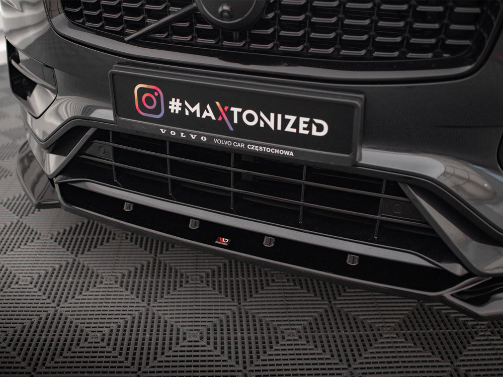 Front Splitter V.1 Volvo XC90 R-Design Mk2 Facelift Maxton Design