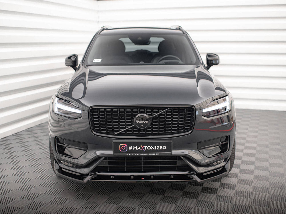 Front Splitter V.2 Volvo XC90 R-Design Mk2 Facelift Maxton Design