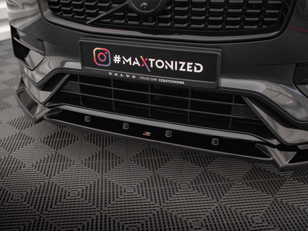 Front Splitter V.2 Volvo XC90 R-Design Mk2 Facelift Maxton Design