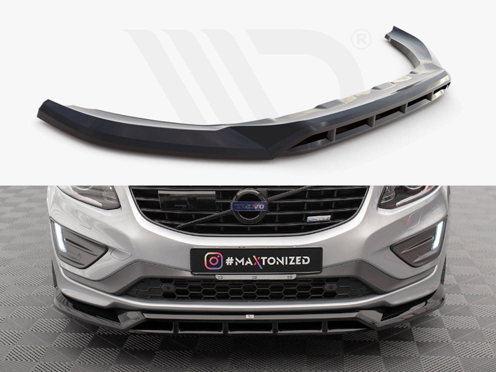 Front Splitter Volvo XC60 R-Design Mk1 Facelift Maxton Design