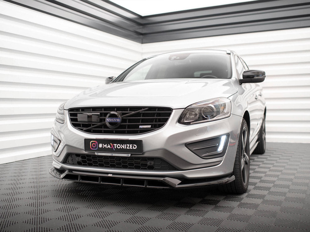 Front Splitter Volvo XC60 R-Design Mk1 Facelift Maxton Design